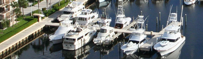 The Bluff Marina - Dockominiums For Sale or Lease - Jupiter, Florida